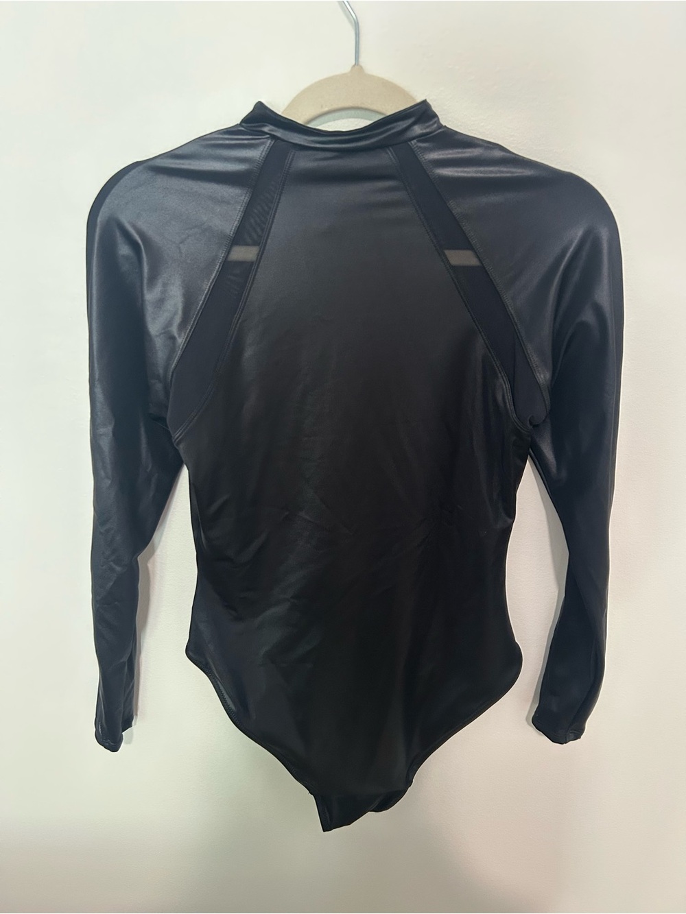 Nwt Padma X Bare Necessities Femme Zip-Front Rashguard One-Piece Black Size 12 — image 6 of 6